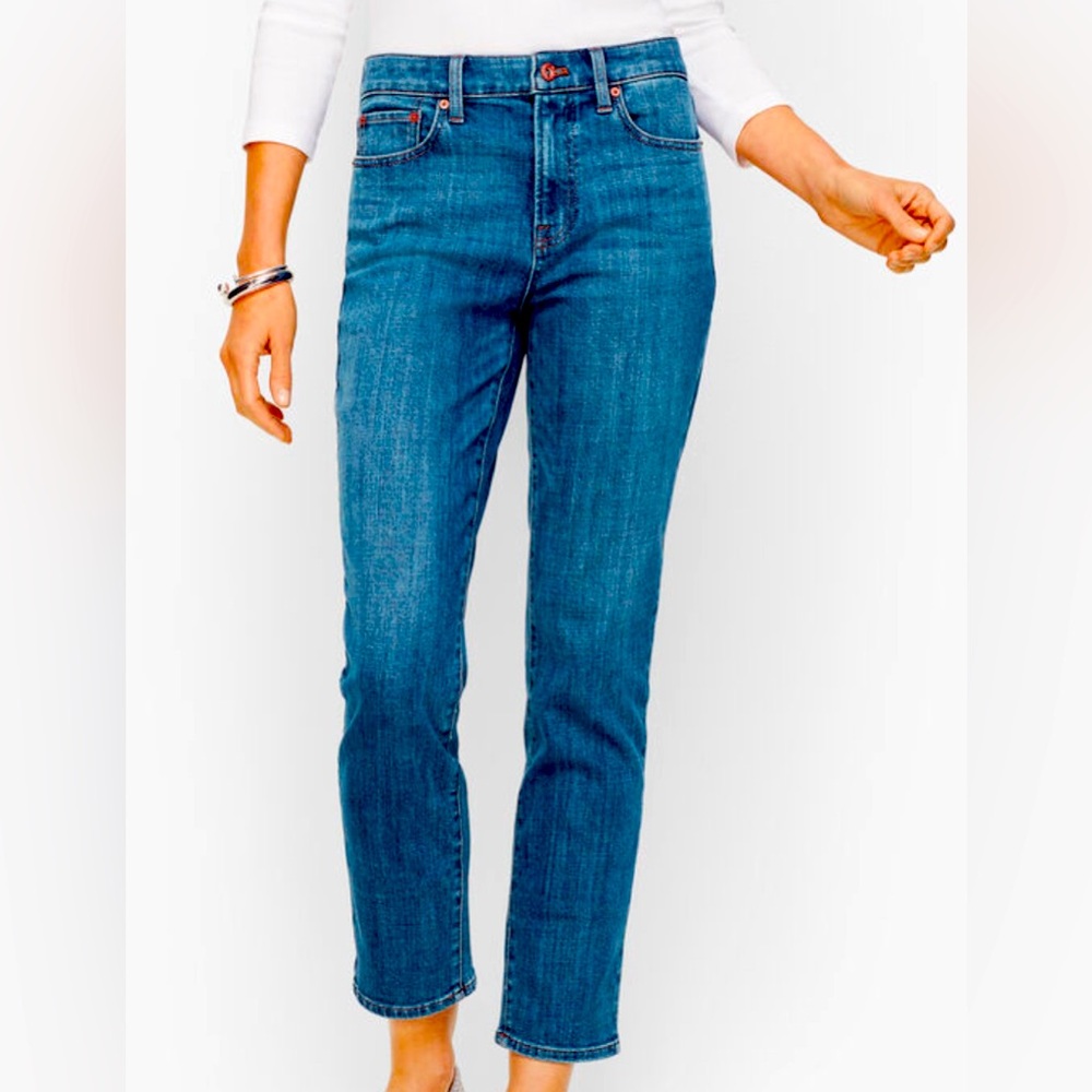 Talbots HIGH WAIST MODERN ANKLE JEAN